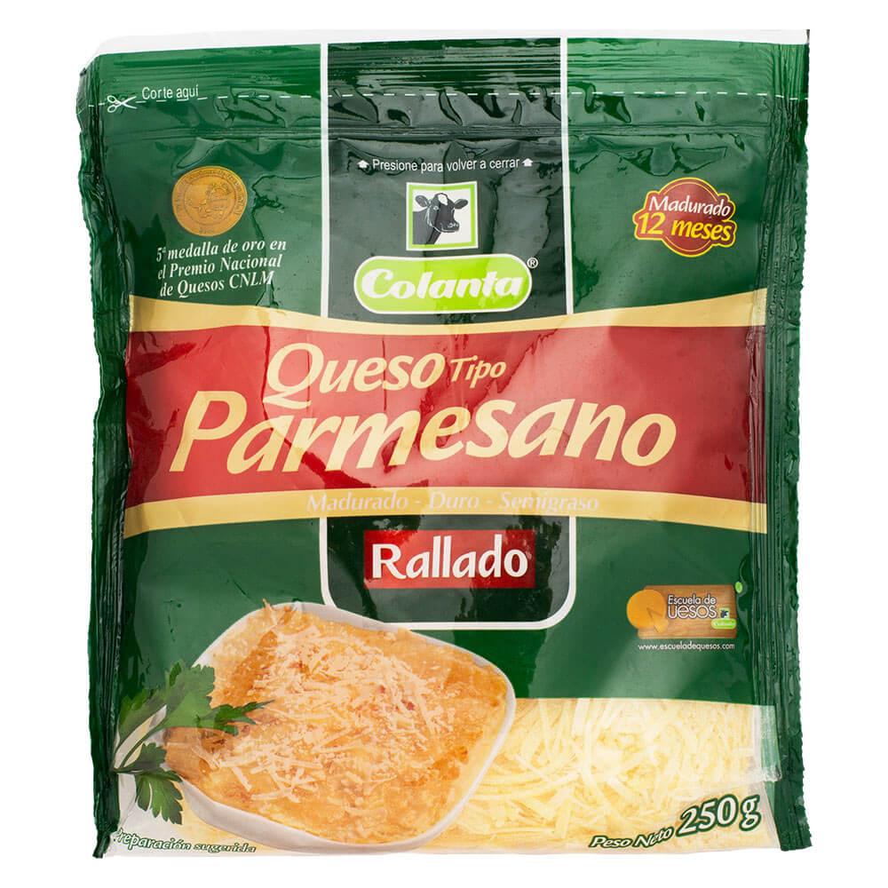 Queso Parmesano Rallado Colanta 250gr