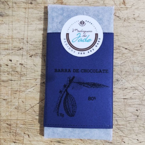 Barra Chocolate 80% 40g