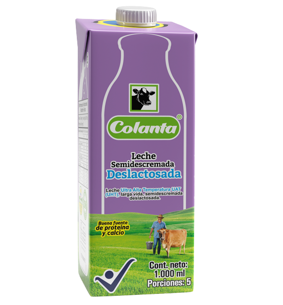 Leche Deslactosada Colanta Caja 1000 cc